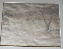 Apple Orchard Watercolor